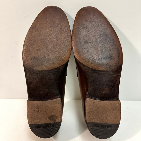 VERY GOOD Crockett & Jones Hand Grade Penny Loafer Brown Calf England US 9.5 - Picture 10 of 12
